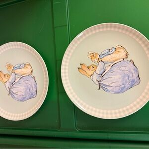 Charming Rabbit Design Plates